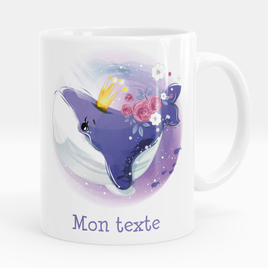 Personalized Mug - Whale Queen