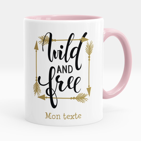 Personalized Mug - Wild and free