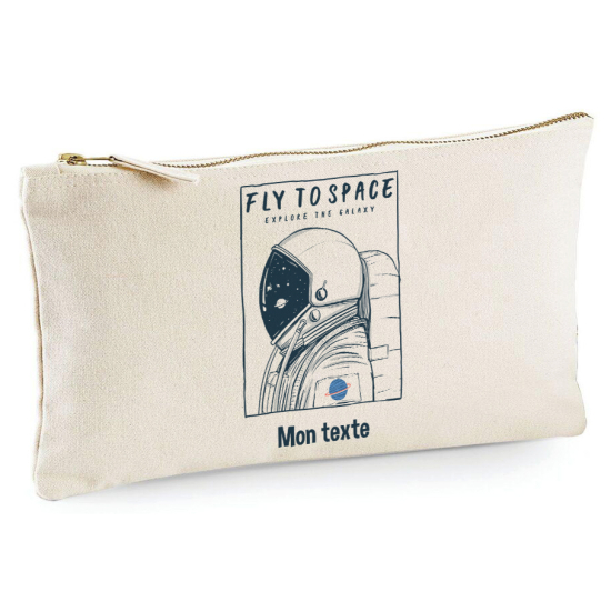 Personalized Pencil / Pouch - Astronaut