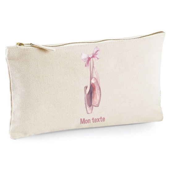 Personalized Pencil / Pouch - Ballet Flats