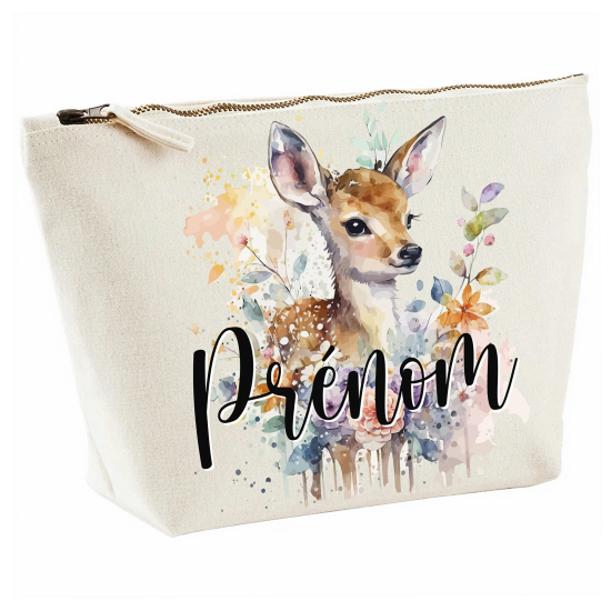 Personalized Pencil / Pouch - Fawn