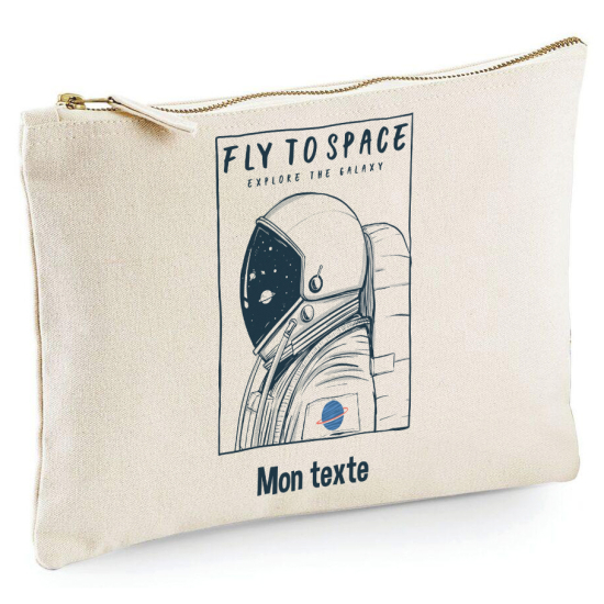 Personalized Pencil / Pouch - Fly to Space