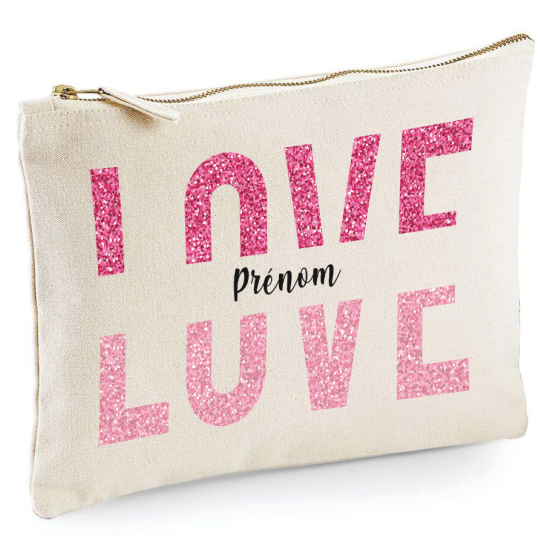 Personalized Pencil / Pouch - Love