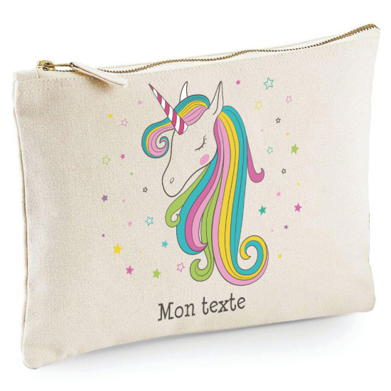 Personalized Pencil / Pouch - Magic Unicorn