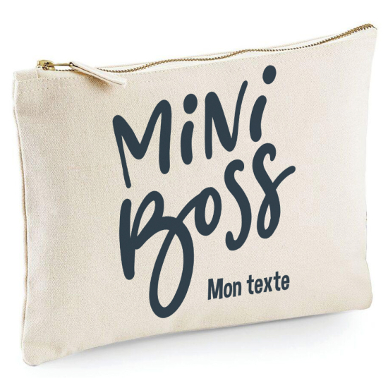 Personalized Pencil / Pouch - Mini Boss