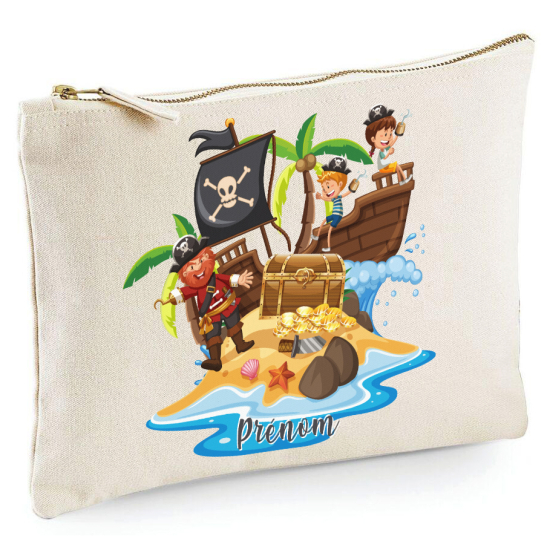 Personalized Pencil / Pouch - Pirates