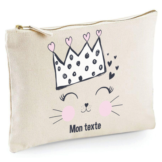 Personalized Pencil / Pouch - Queen of Cats