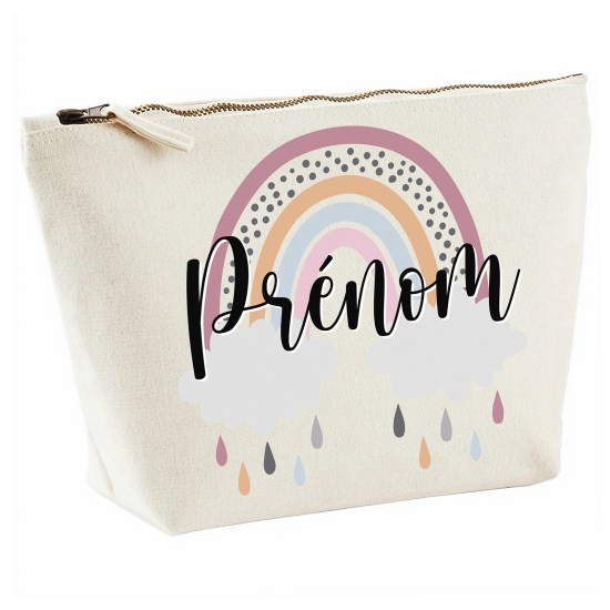 Personalized Pencil / Pouch - Rainbow First Name