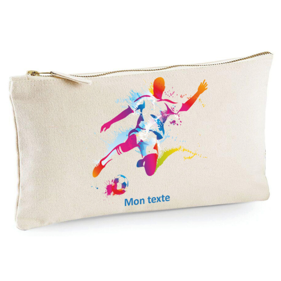 Personalized Pencil / Pouch - Soccer player