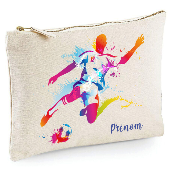 Personalized Pencil / Pouch - Soccer player