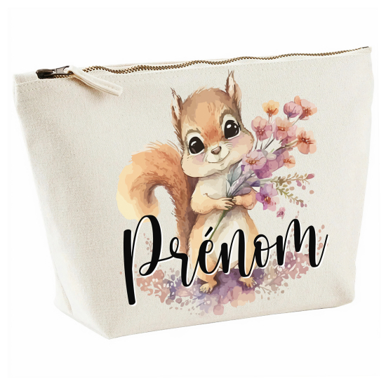 Personalized Pencil / Pouch - Squirrel