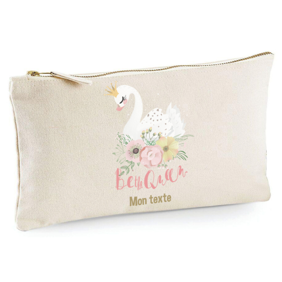 Personalized Pencil / Pouch - Swan be the queen