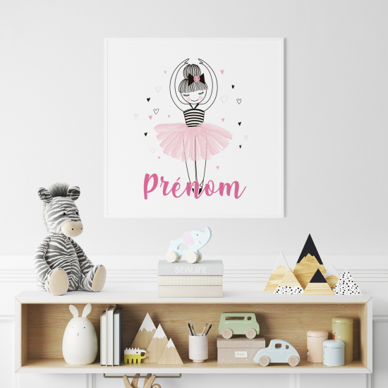 Personalized Poster for Kids - Ballerina