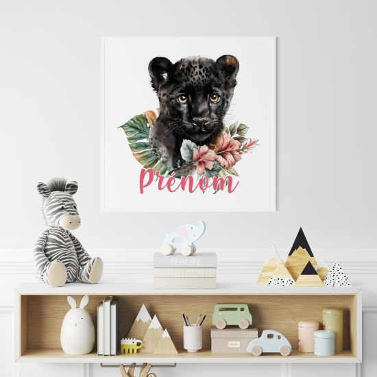 Personalized Poster for Kids - Black Panther