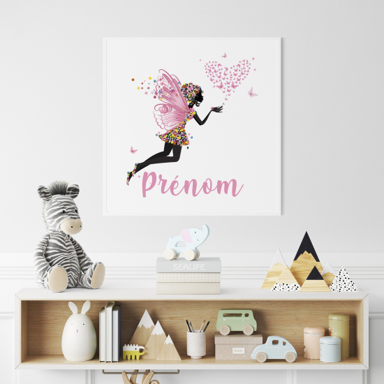 Personalized Poster for Kids - Fairy heart