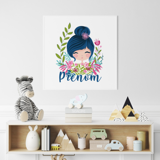 Personalized Poster for Kids - Girl