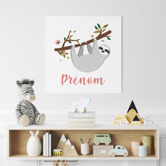 Personalized Poster for Kids - Lazy