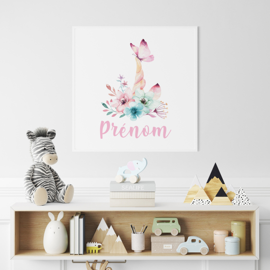 Personalized Poster for Kids - Unicorn