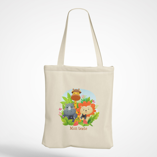 Personalized Tote Bag - Animals