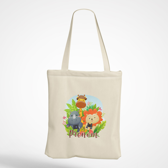 Personalized Tote Bag - Animals