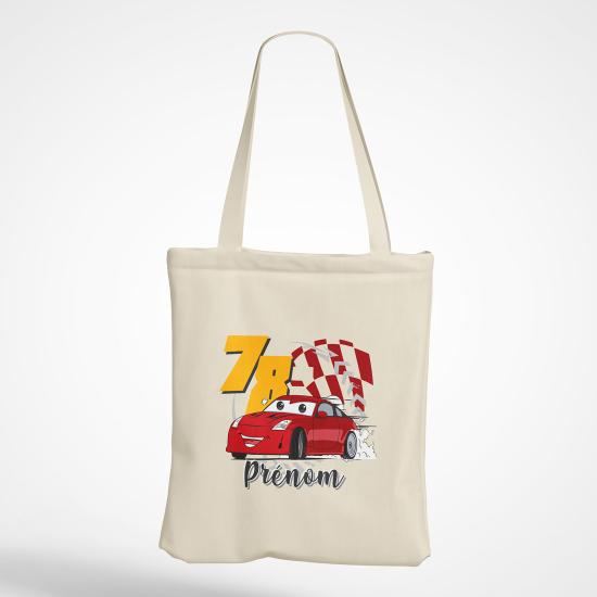 Personalized Tote Bag - Cars