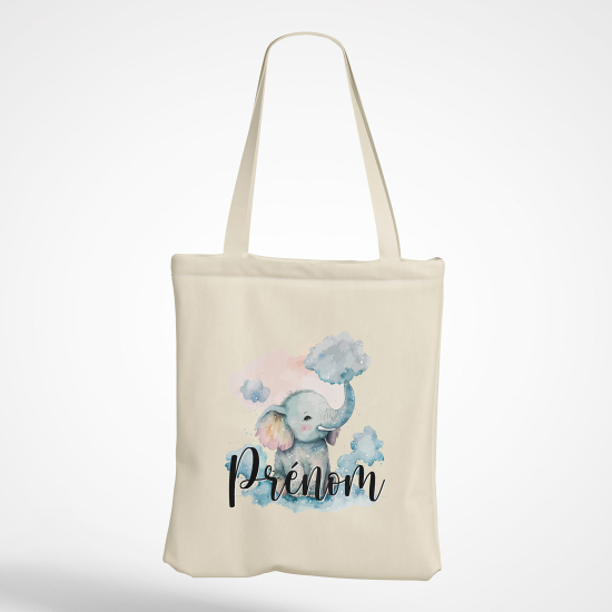 Personalized Tote Bag - Elephant