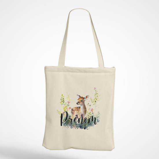 Personalized Tote Bag - Fawn