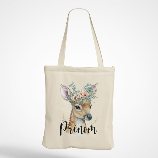 Personalized Tote Bag - Fawn