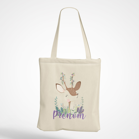 Personalized Tote Bag - Fawn