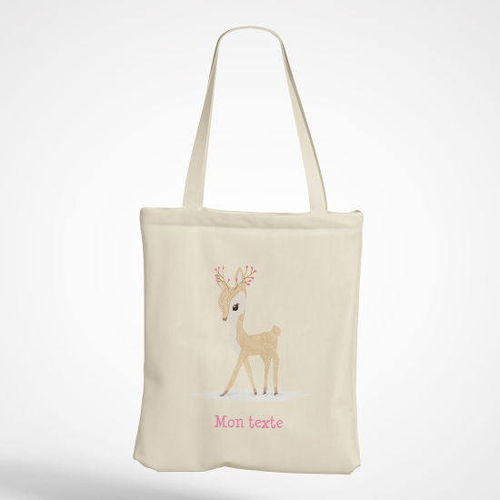 Personalized Tote Bag - Fawn