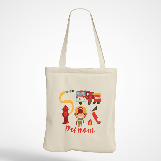 Personalized Tote Bag - Firefighters