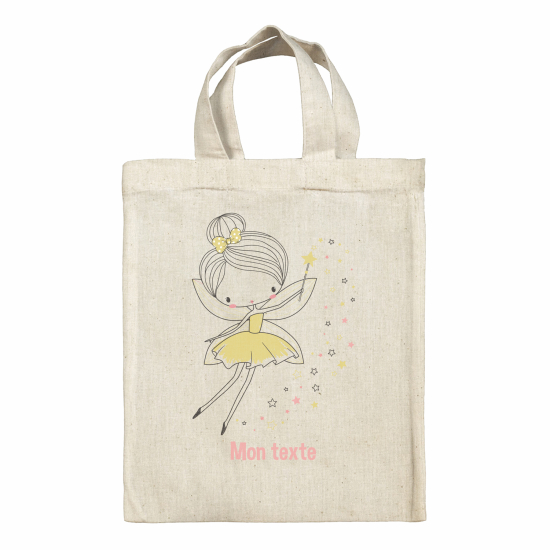 Personalized tote bag for kids - Fairy