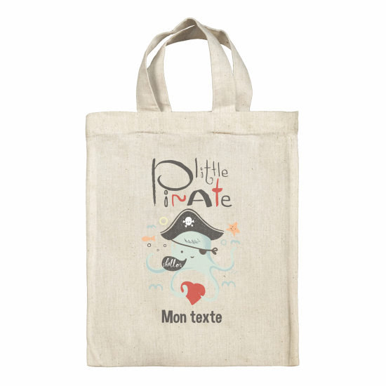 Personalized tote bag for kids - Little pirate