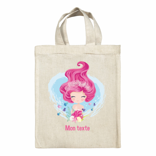 Personalized tote bag for kids - Siren