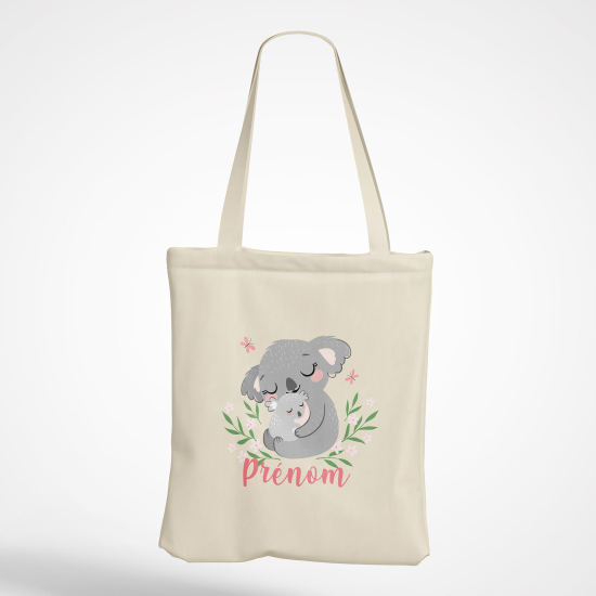 Personalized Tote Bag - Koalas