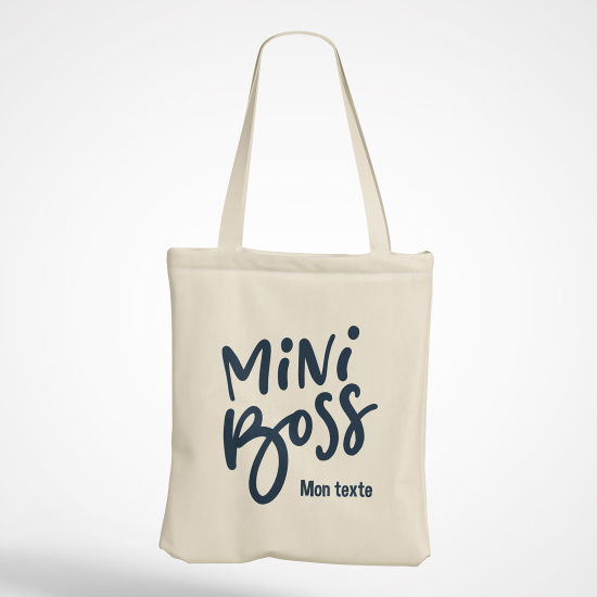 Personalized Tote Bag - Mini boss