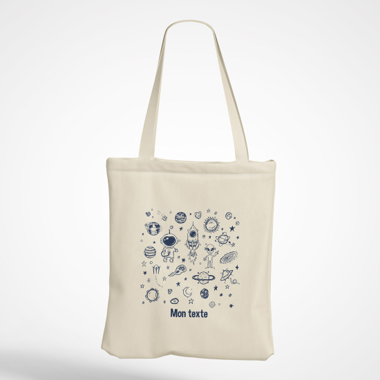 Personalized Tote Bag - Spaces