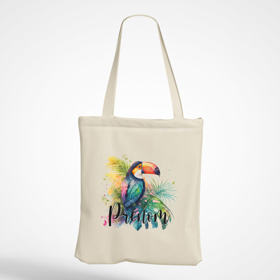 Personalized Tote Bag - Toucan