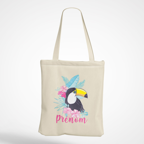 Personalized Tote Bag - Toucan