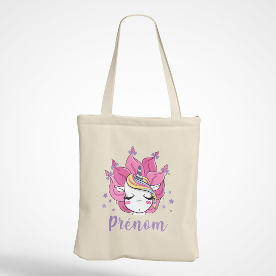 Personalized Tote Bag - Unicorn