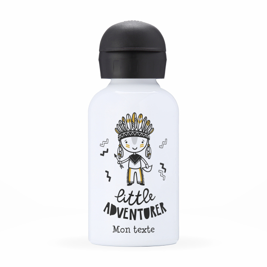 Personalized water bottle for kids - Little adventurer