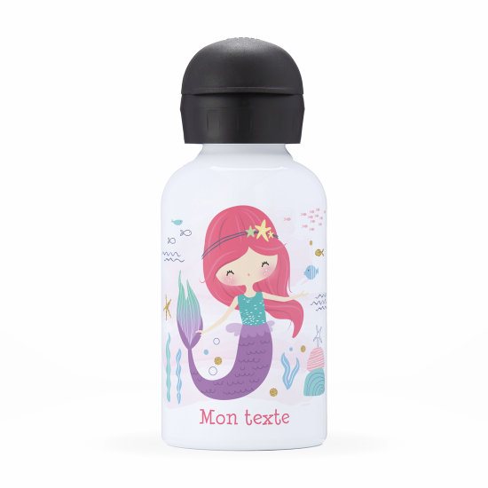 Personalized water bottle for kids - Ocean siren