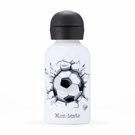 Personalized water bottle for kids - Soccer ball