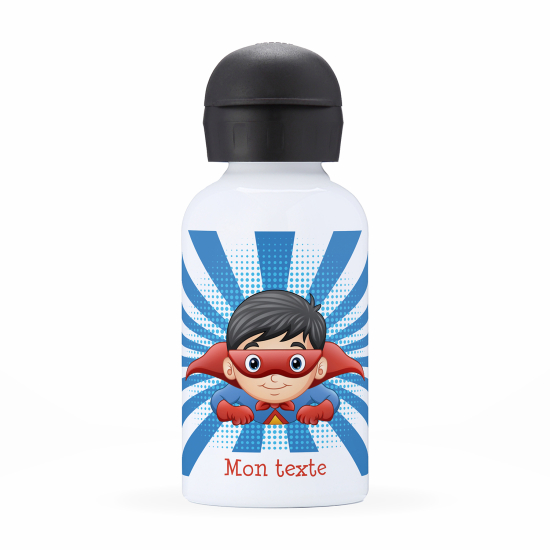 Personalized water bottle for kids - Superheroes