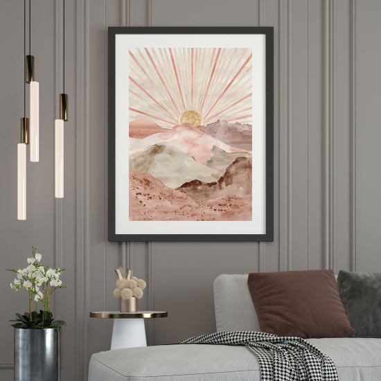 Poster - Boho Landscape