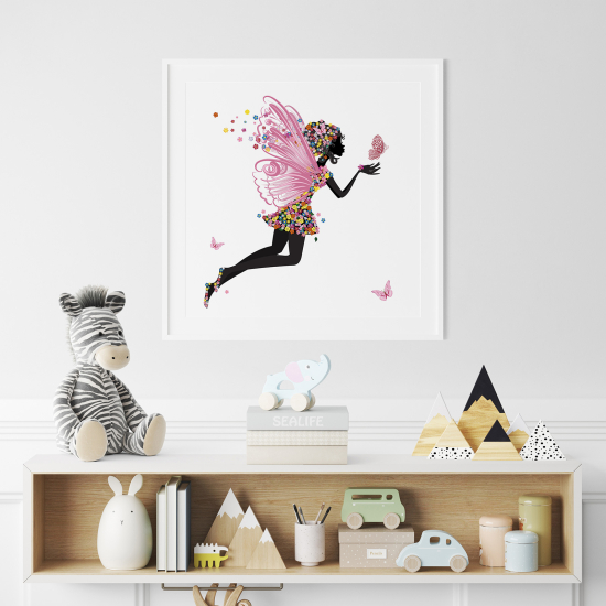 Poster for Kids - Butterfly Fairy