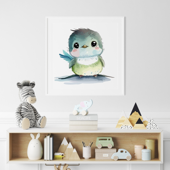 Poster for Kids - Cute Baby Bird