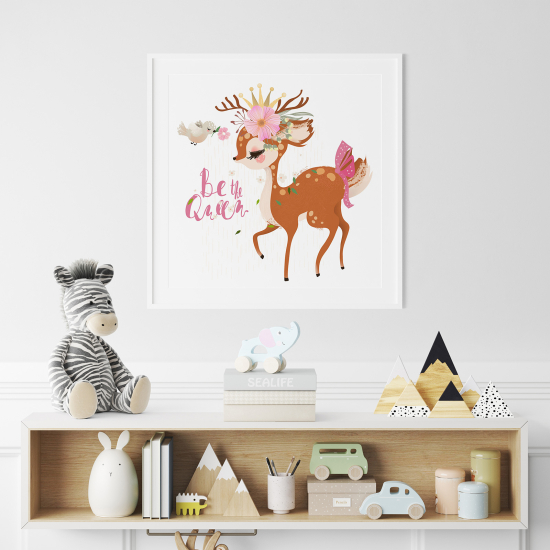 Poster for Kids - Doe Be the Queen