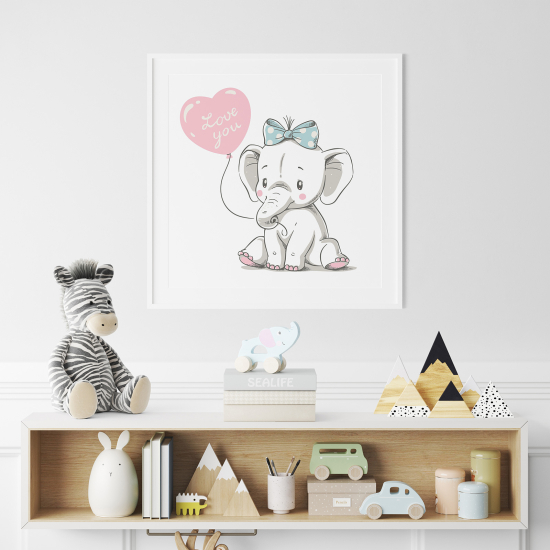 Poster for Kids - Elephant Heart