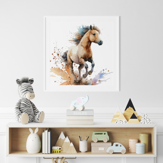 Poster for Kids - Horse